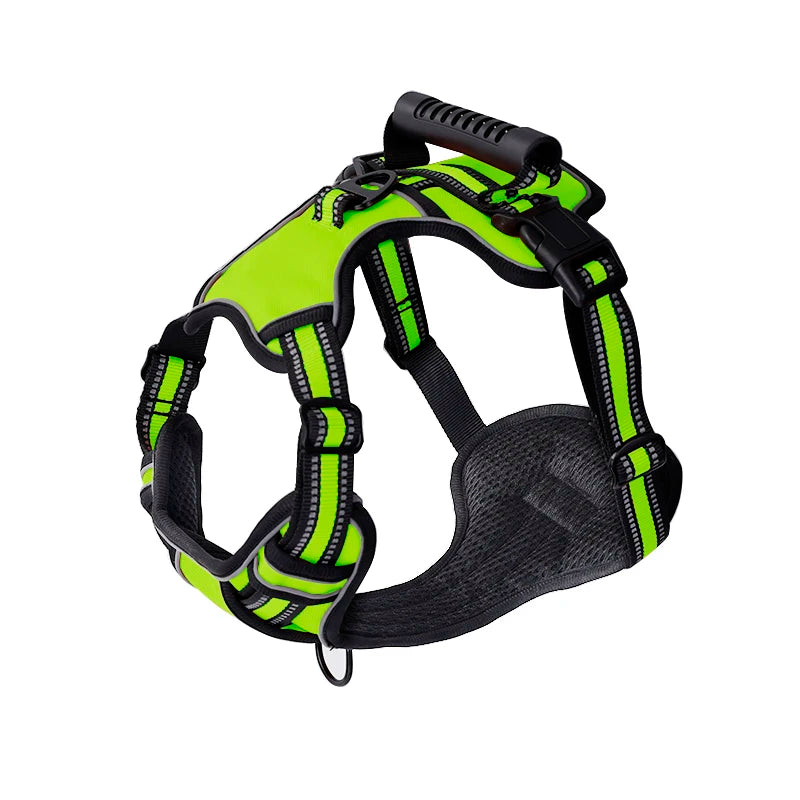 Breathable No-Pull Reflective Dog Harness Vest