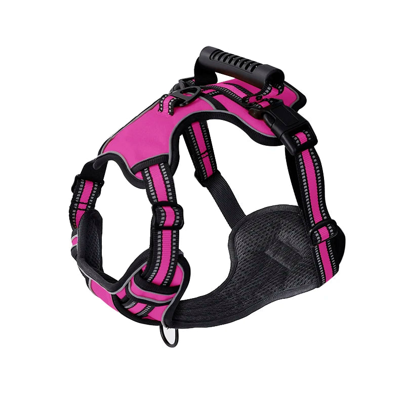 Breathable No-Pull Reflective Dog Harness Vest