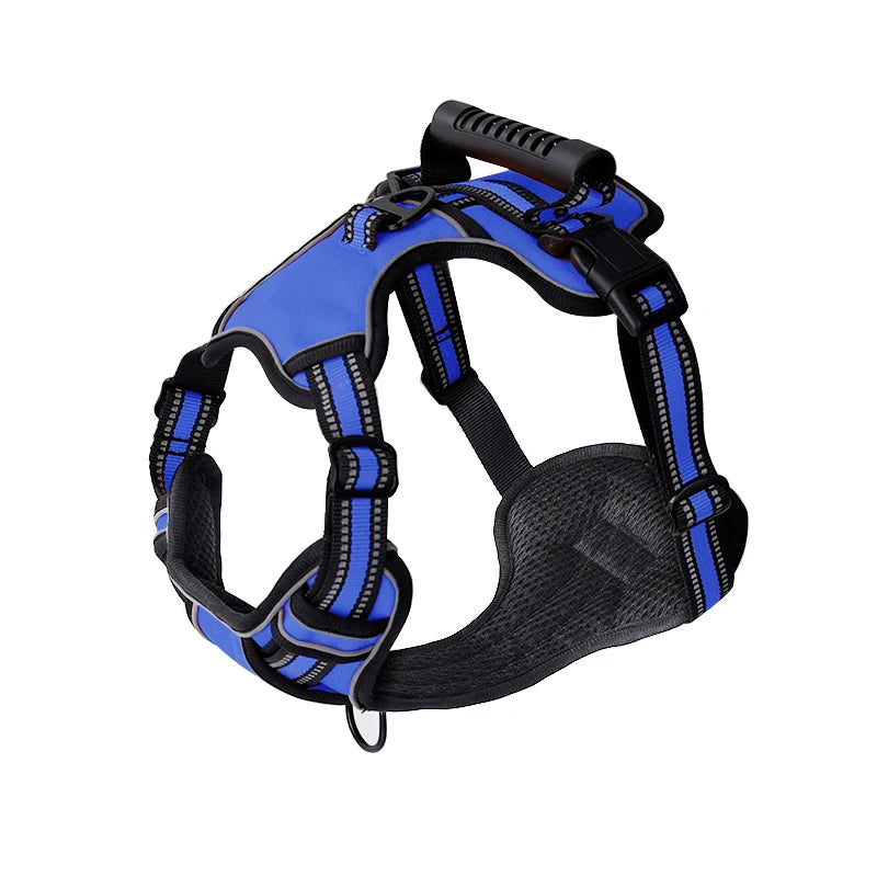 Breathable No-Pull Reflective Dog Harness Vest