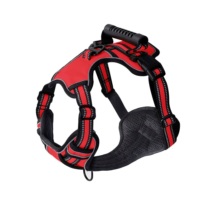 Breathable No-Pull Reflective Dog Harness Vest